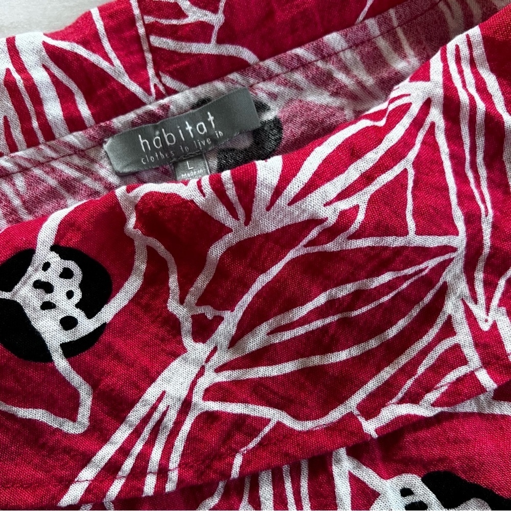 Habitat Women’s Sleeveless Cowl Neck Top in Coral size Large - Picture 8 of 13